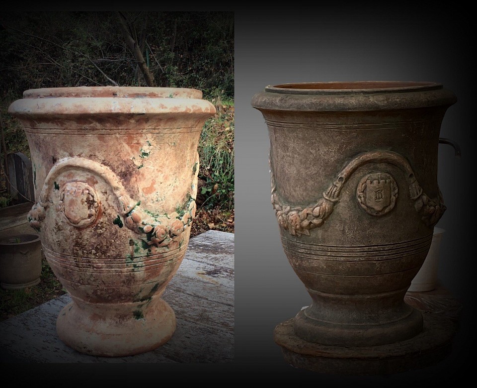 Vase d’Anduze Anduze Versailles